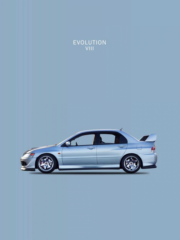 Mitsubishi Lancer Evo. VIII art print by Mark Rogan for $57.95 CAD