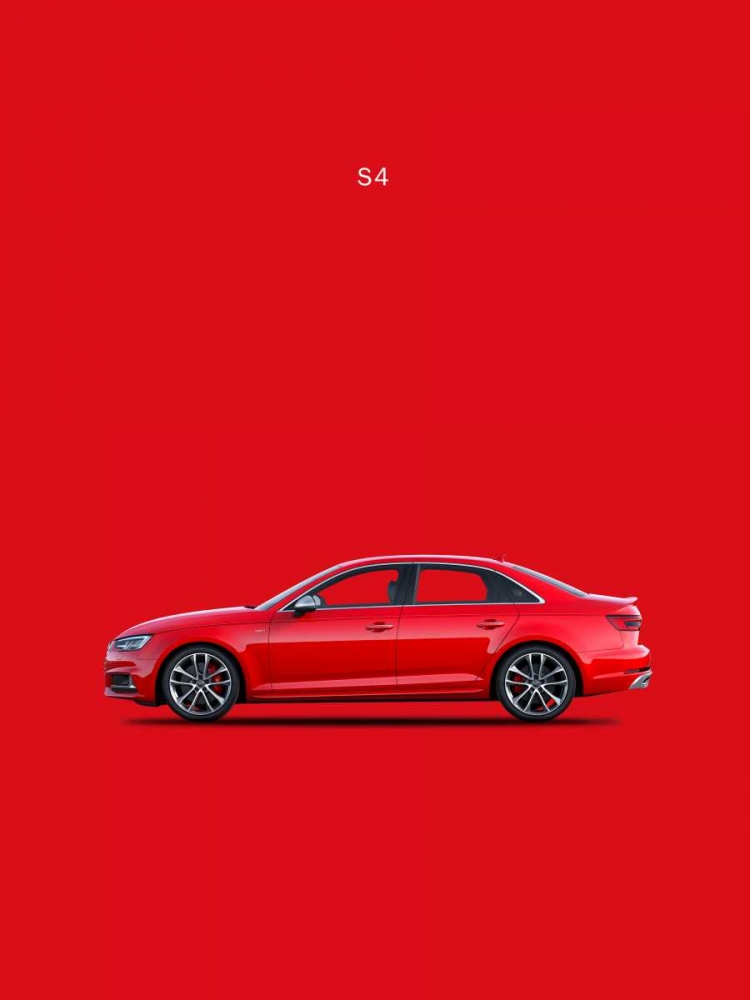 Audi S4 2015 art print by Mark Rogan for $57.95 CAD