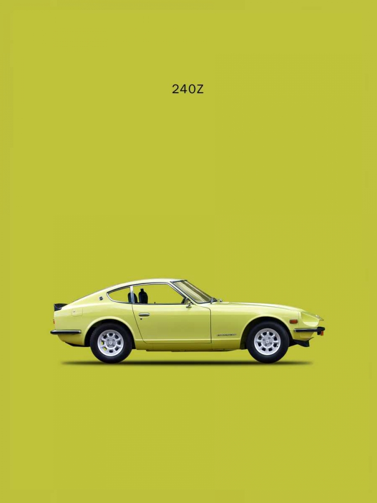 Datsun 240Z 1969 art print by Mark Rogan for $57.95 CAD