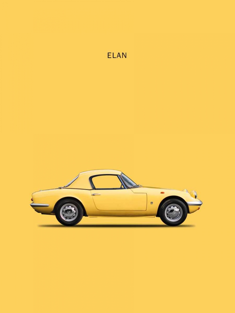 Lotus Elan 1965 art print by Mark Rogan for $57.95 CAD