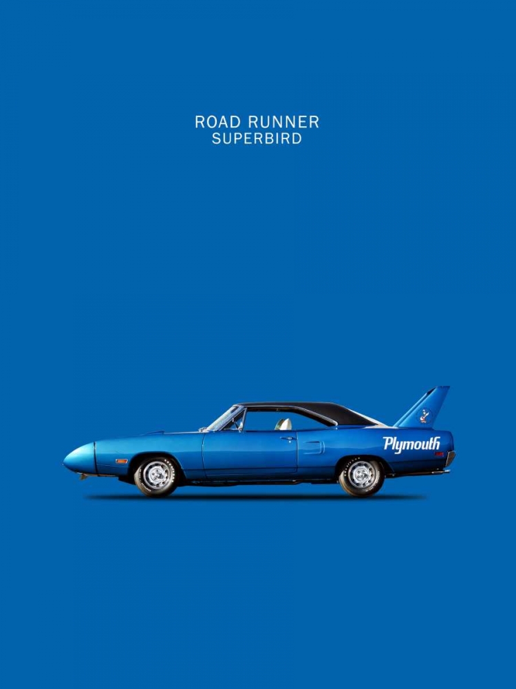 Road-Runner Superbird 1970 art print by Mark Rogan for $57.95 CAD