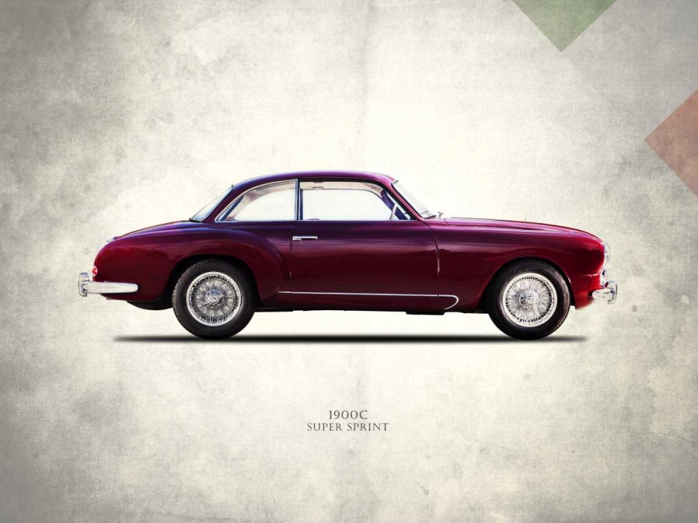 Alfa-Romeo 1900C Super-Sprint art print by Mark Rogan for $57.95 CAD