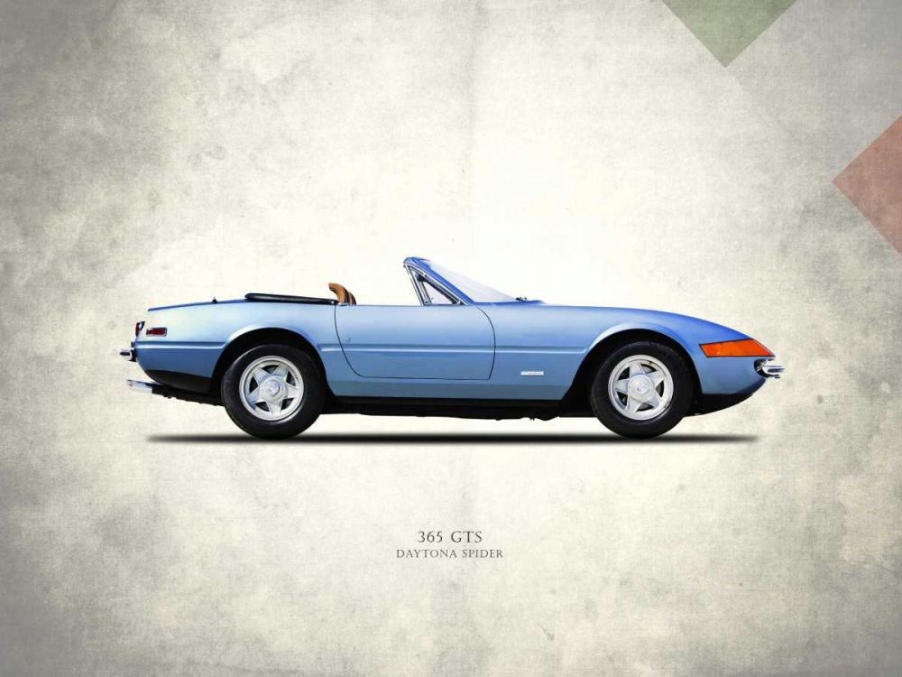 Ferrari 365GTS Daytona Spider art print by Mark Rogan for $57.95 CAD
