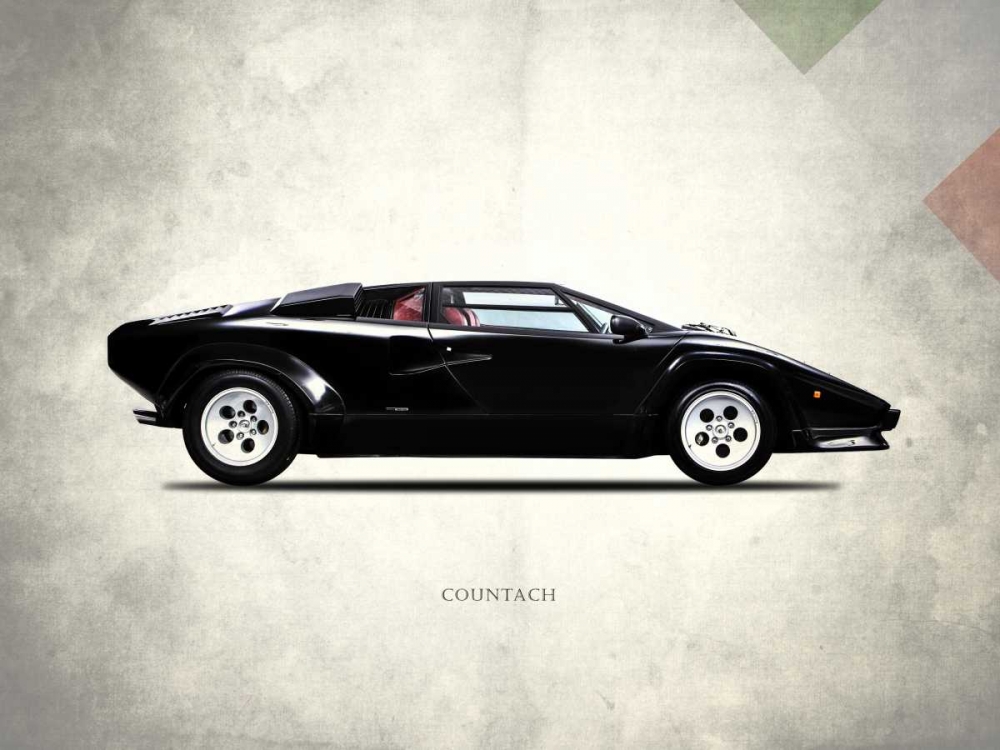 Lamborghini Countach 5000-S 19 art print by Mark Rogan for $57.95 CAD
