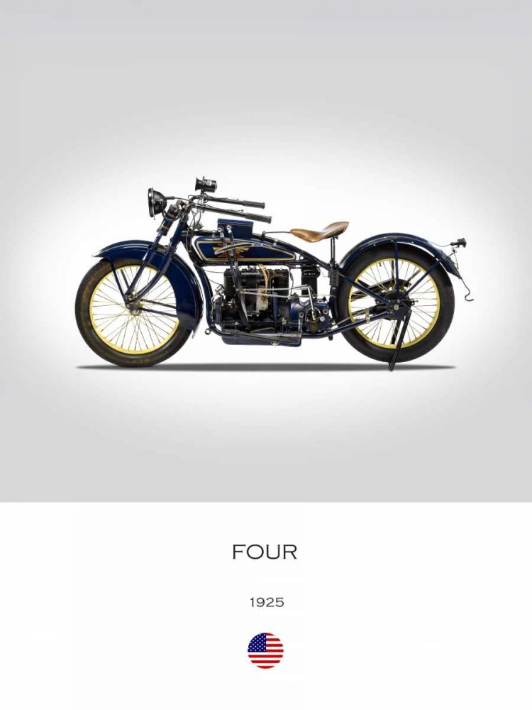 Henderson Four 1925 art print by Mark Rogan for $57.95 CAD