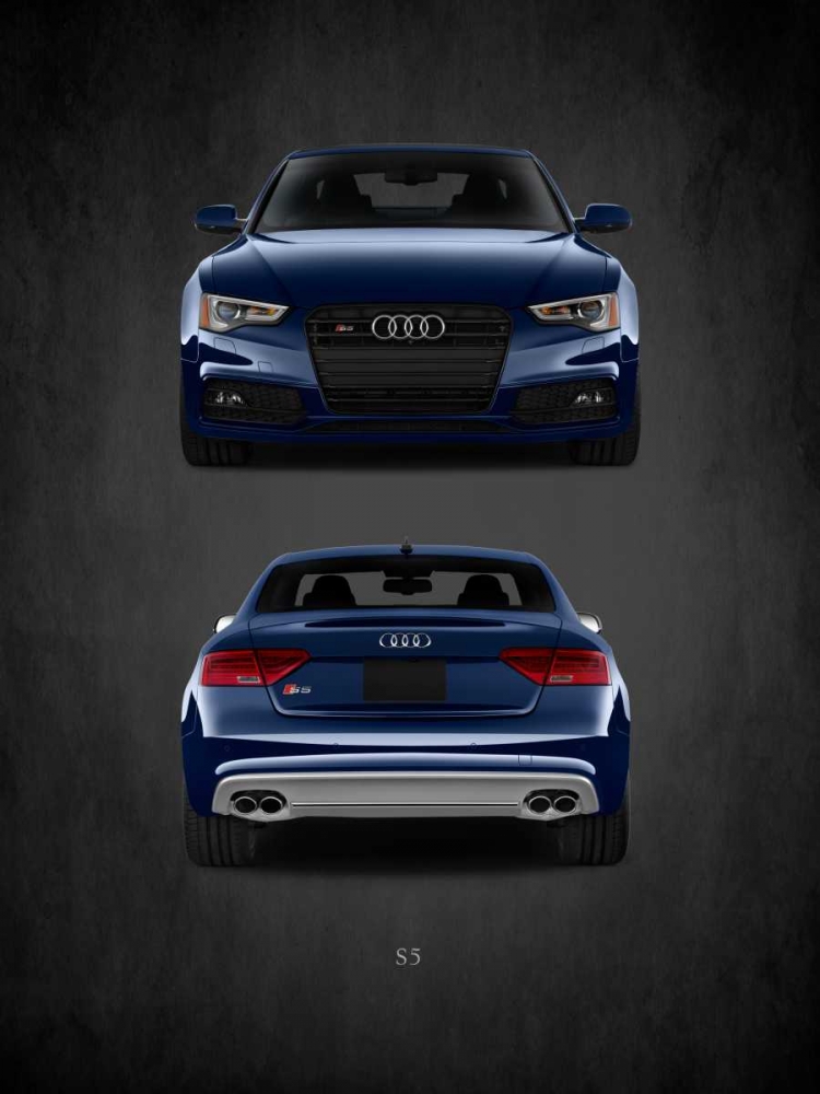 Audi S5 art print by Mark Rogan for $57.95 CAD