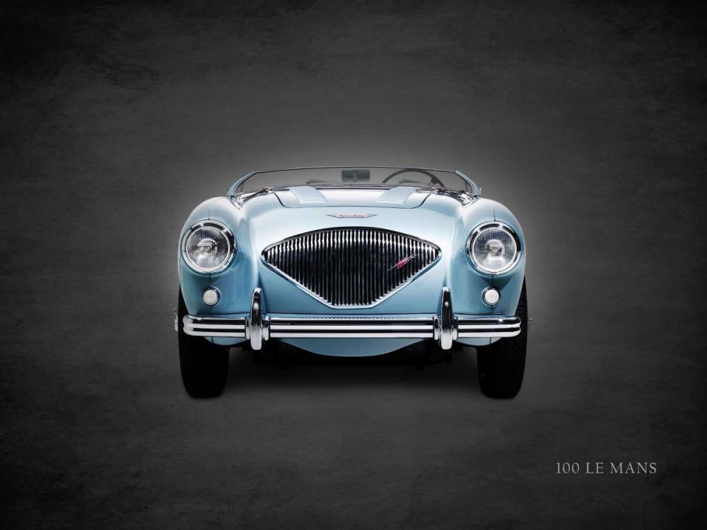 Austin-Healey 100 LeMans 1956 art print by Mark Rogan for $57.95 CAD