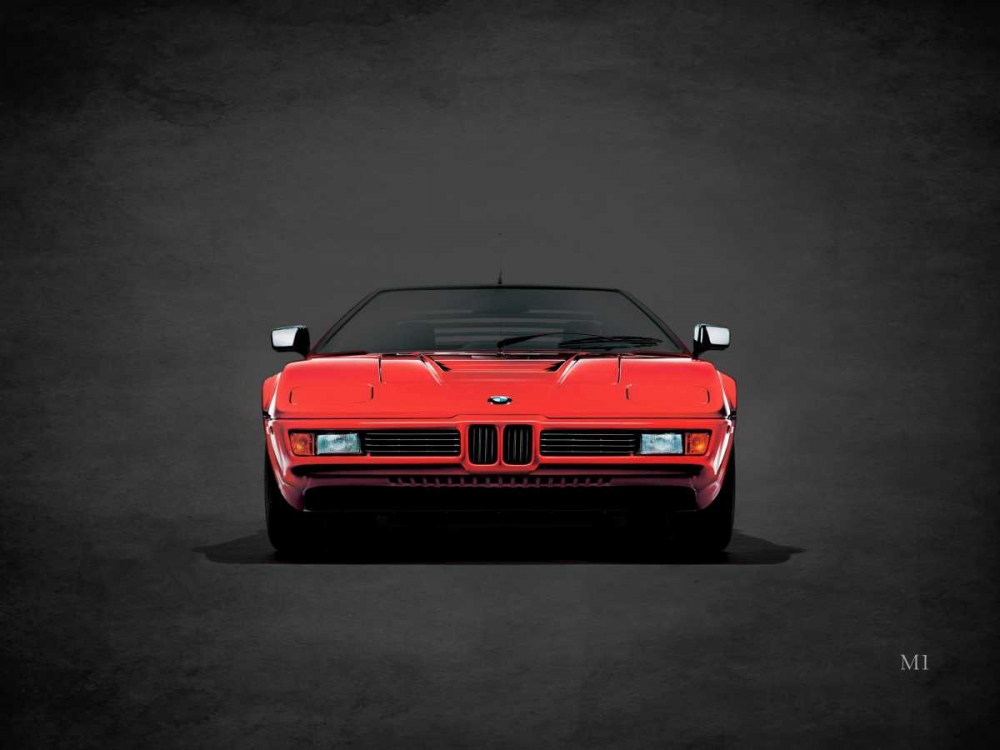 BMW M1 1979 art print by Mark Rogan for $57.95 CAD