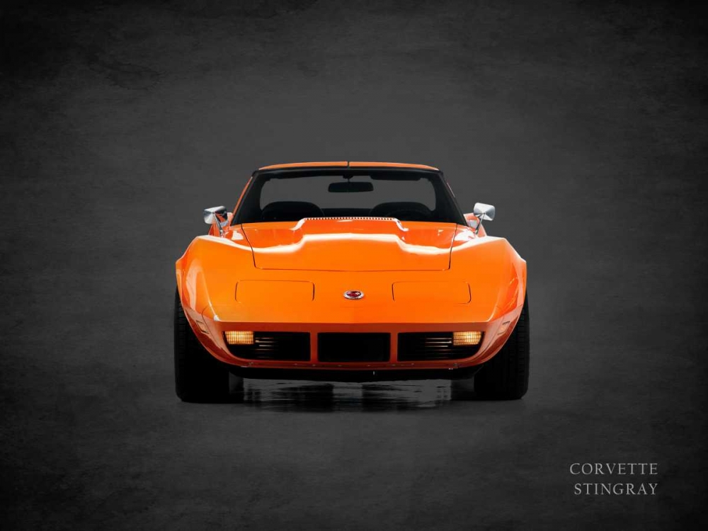 Chevrolet Corvette Stingray 1974 art print by Mark Rogan for $57.95 CAD