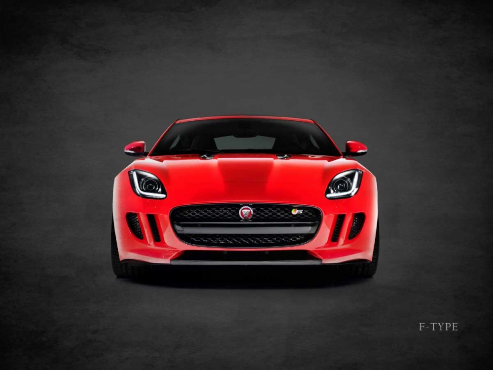 Jaguar F-Type Front art print by Mark Rogan for $57.95 CAD