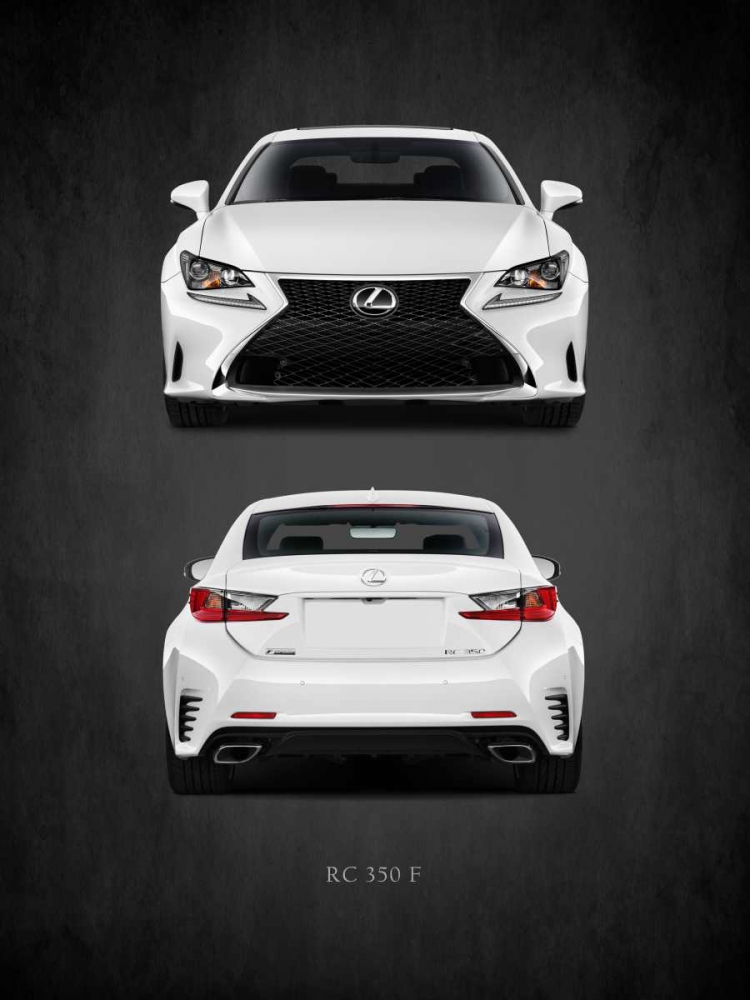 Lexus RC 350 F art print by Mark Rogan for $57.95 CAD