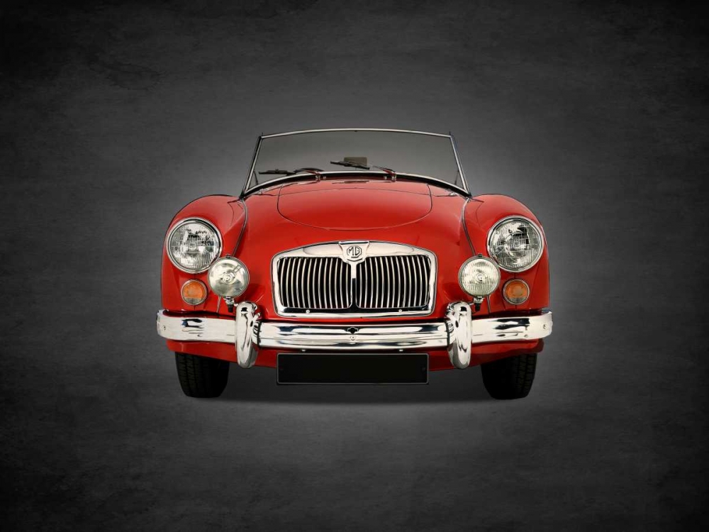 MG A 1500 1955 art print by Mark Rogan for $57.95 CAD
