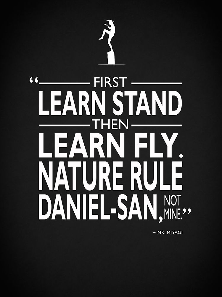 Karate Kid Nature Rule art print by Mark Rogan for $57.95 CAD