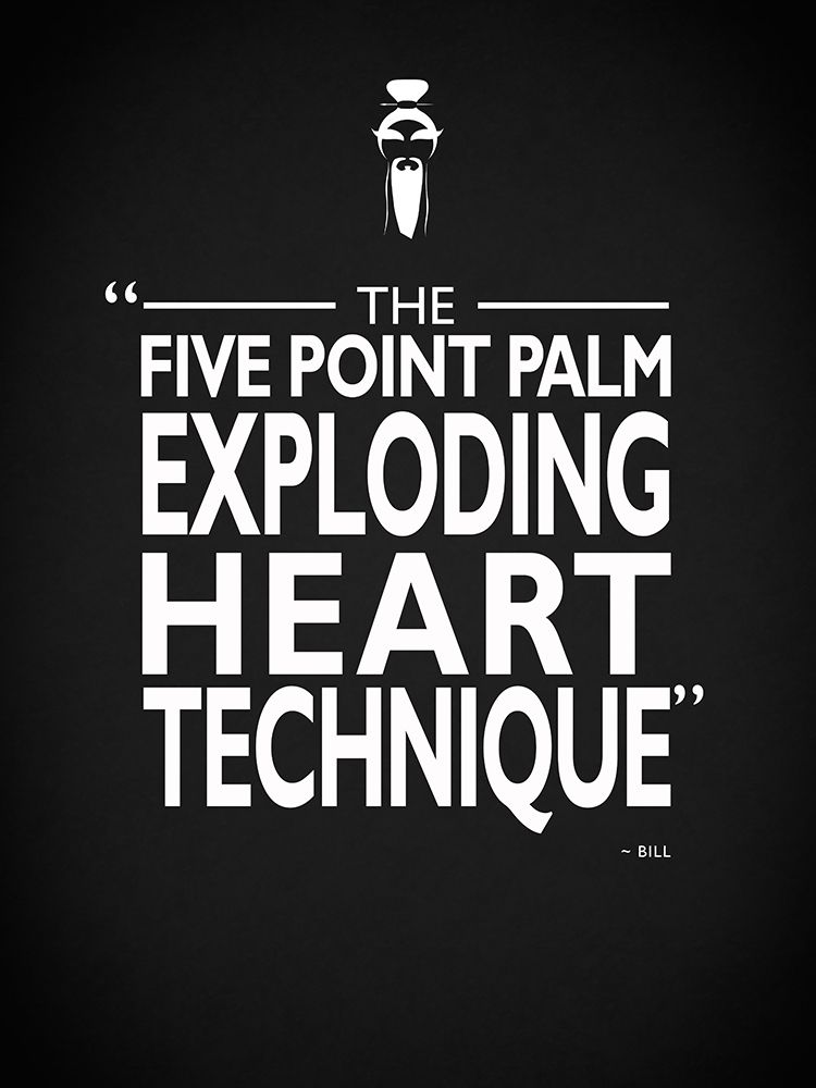 Kill Bill - Exploding Heart art print by Mark Rogan for $57.95 CAD