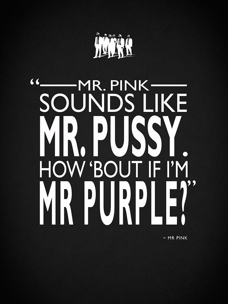 Reservoir Dogs Mr Pink art print by Mark Rogan for $57.95 CAD
