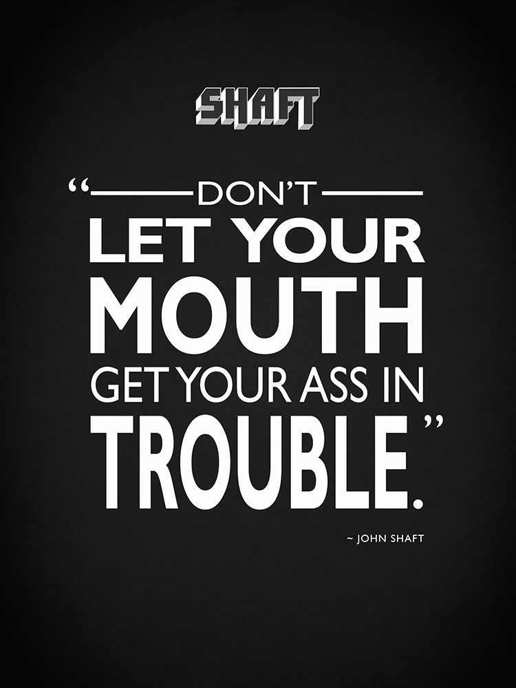 Shaft Ass In Trouble art print by Mark Rogan for $57.95 CAD