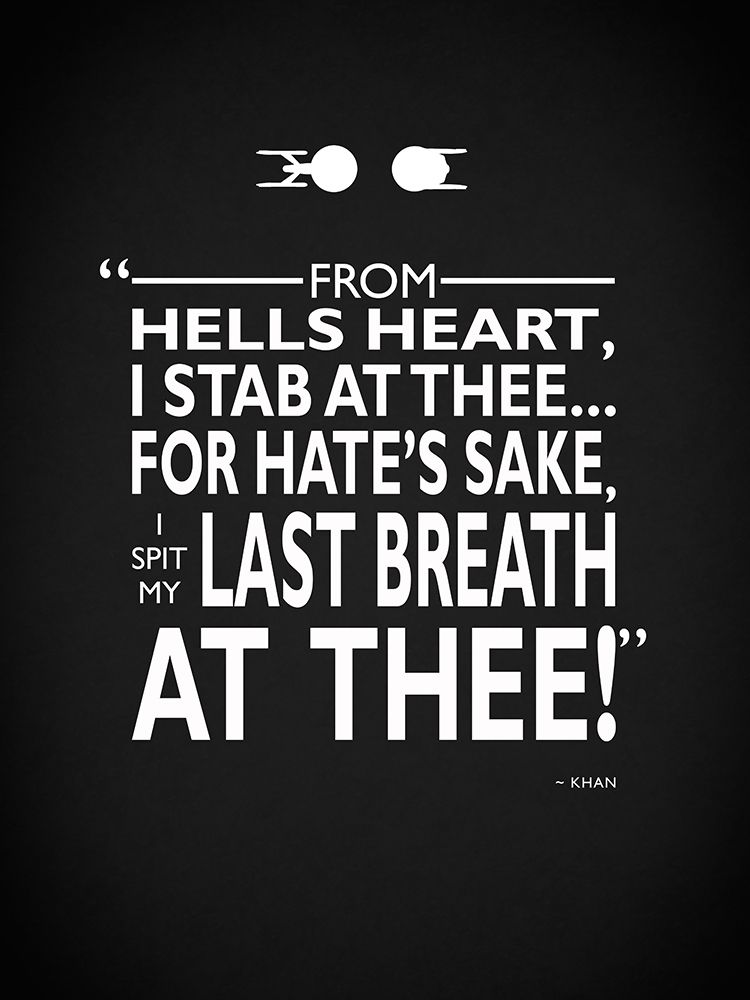 Star Trek- Spit Last Breath art print by Mark Rogan for $57.95 CAD