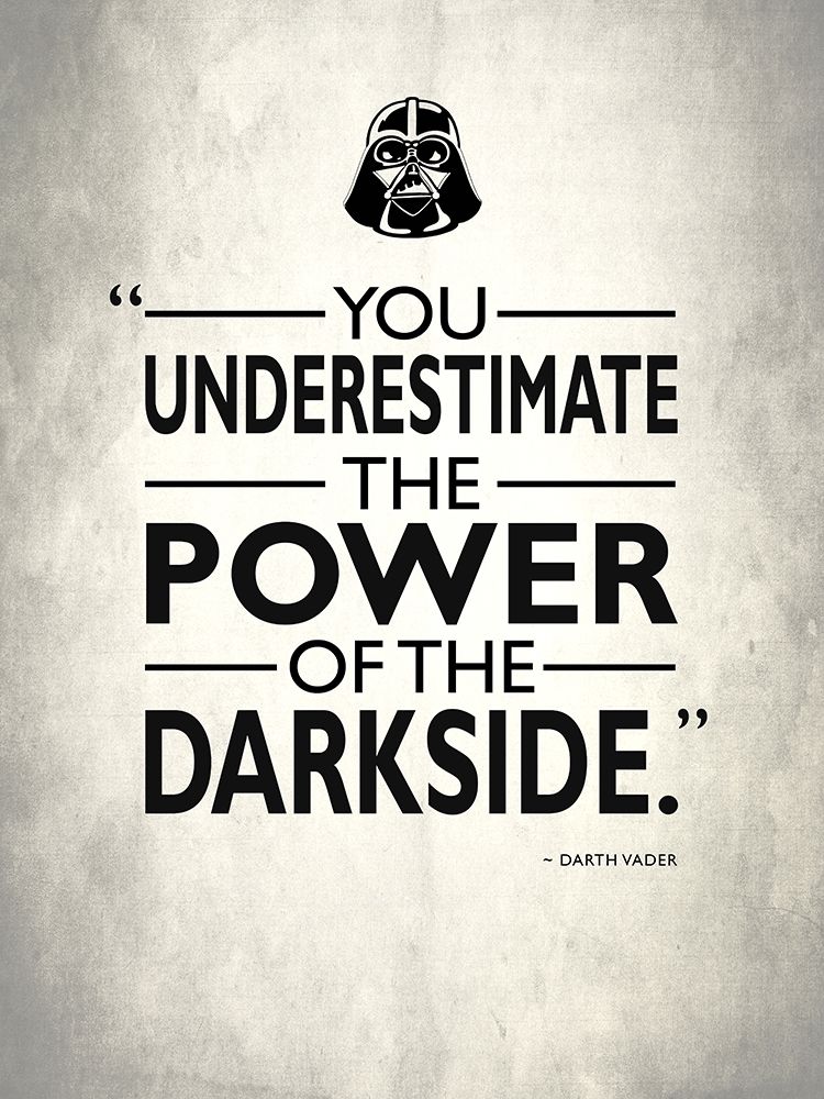 Star Wars - Darkside art print by Mark Rogan for $57.95 CAD