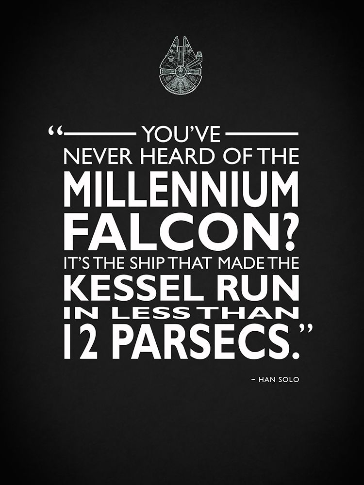 Star Wars - Millenium Falcon art print by Mark Rogan for $57.95 CAD