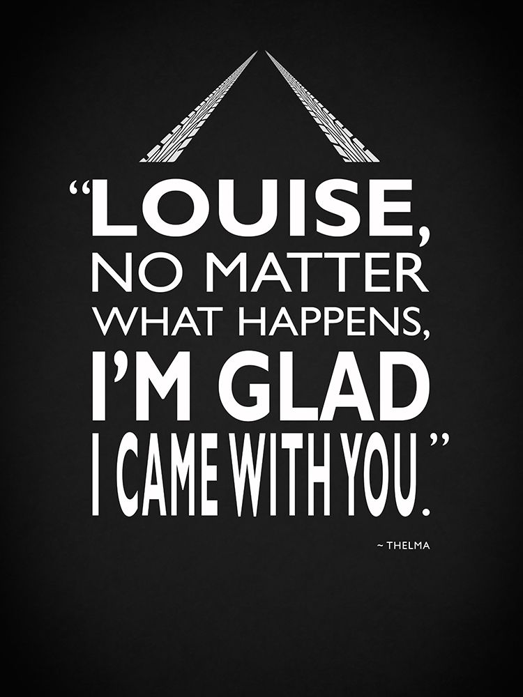 Thelma And Louise - Glad art print by Mark Rogan for $57.95 CAD