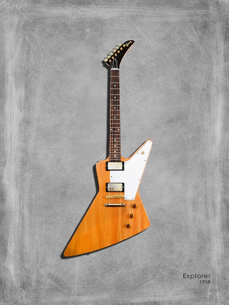 Gibson Explorer 58 art print by Mark Rogan for $57.95 CAD