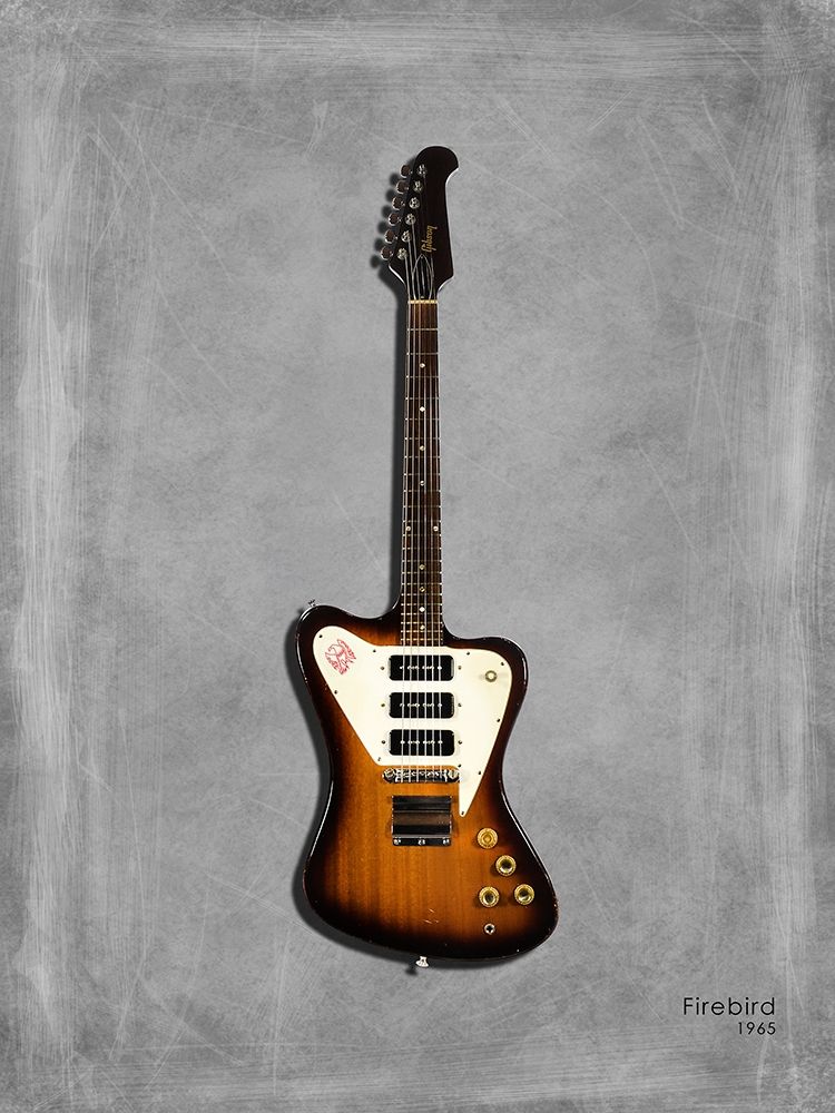 Gibson Firebird 65 art print by Mark Rogan for $57.95 CAD