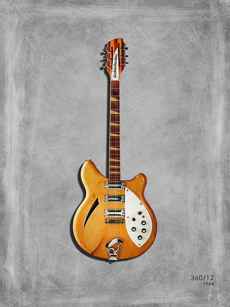 Rickenbacker 360 12 art print by Mark Rogan for $57.95 CAD