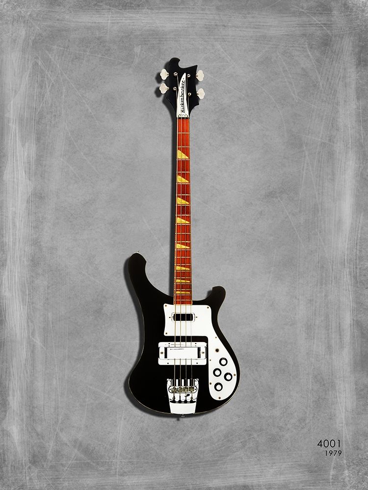 Rickenbacker 4001 1979 art print by Mark Rogan for $57.95 CAD