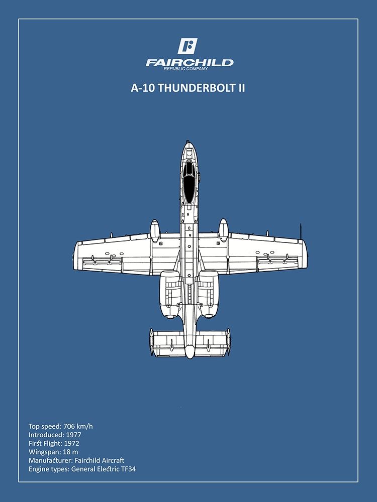 BP A-10 Thunderbolt 2 art print by Mark Rogan for $57.95 CAD