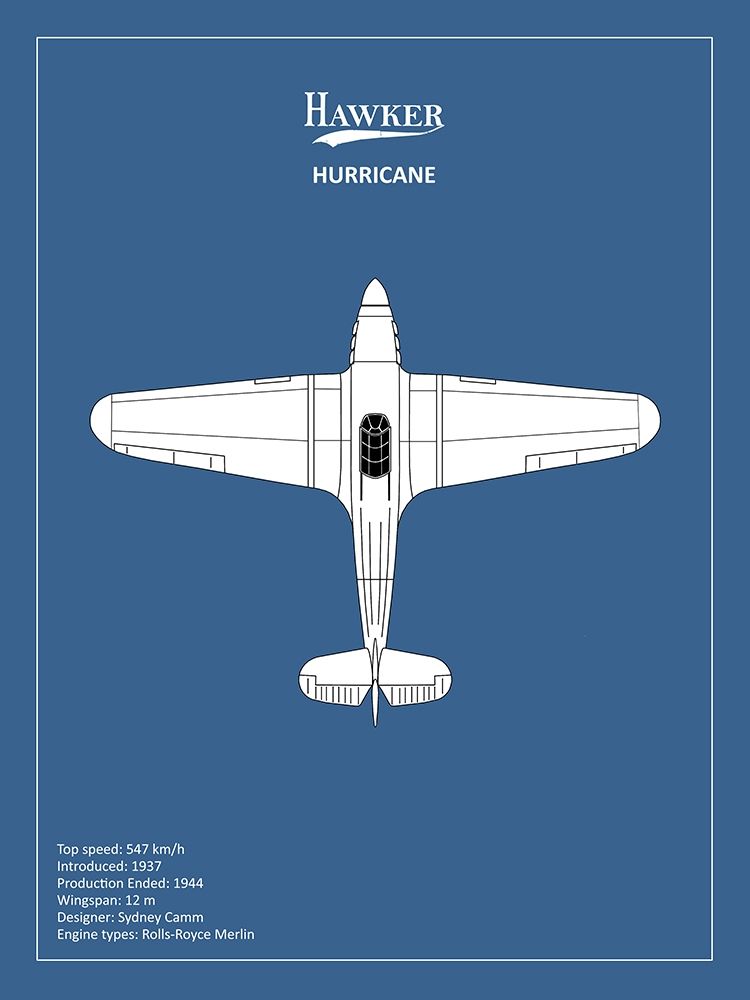 BP Hawker Hurricane art print by Mark Rogan for $57.95 CAD
