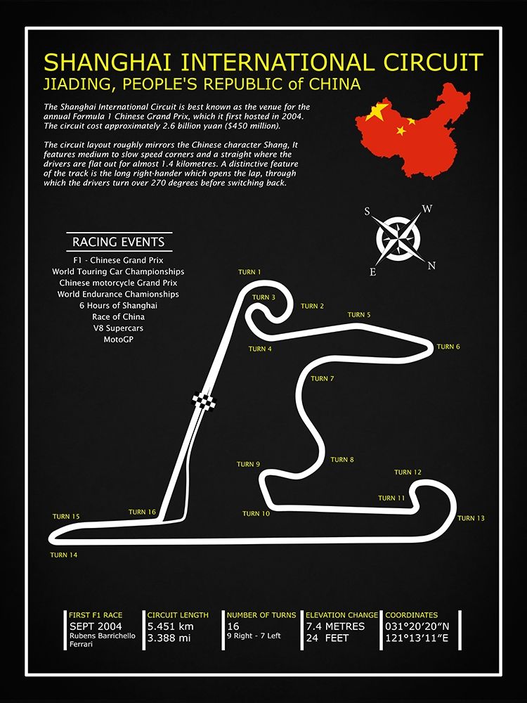 Sepang Intl. Circuit BL art print by Mark Rogan for $57.95 CAD