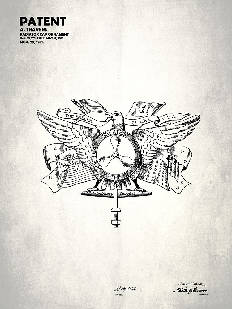 Auto Ornament 1921 art print by Mark Rogan for $57.95 CAD