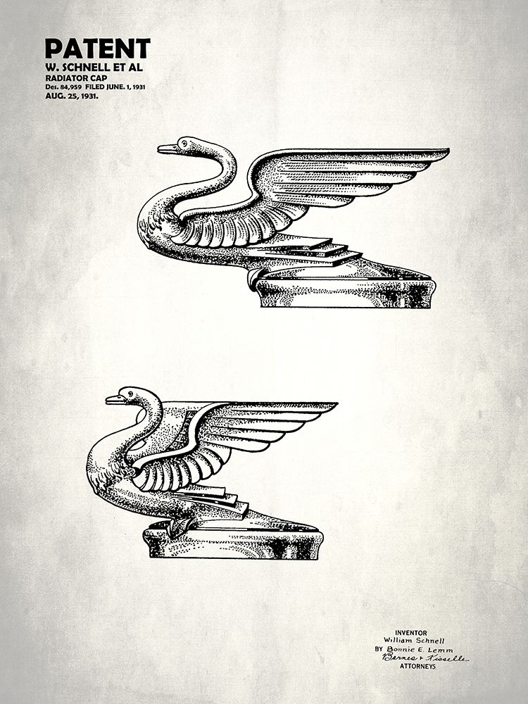 Auto Ornament Aug 1931 art print by Mark Rogan for $57.95 CAD