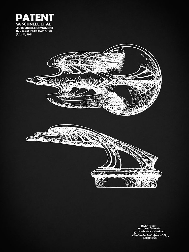 Auto Ornament Jul 1931 Bk art print by Mark Rogan for $57.95 CAD