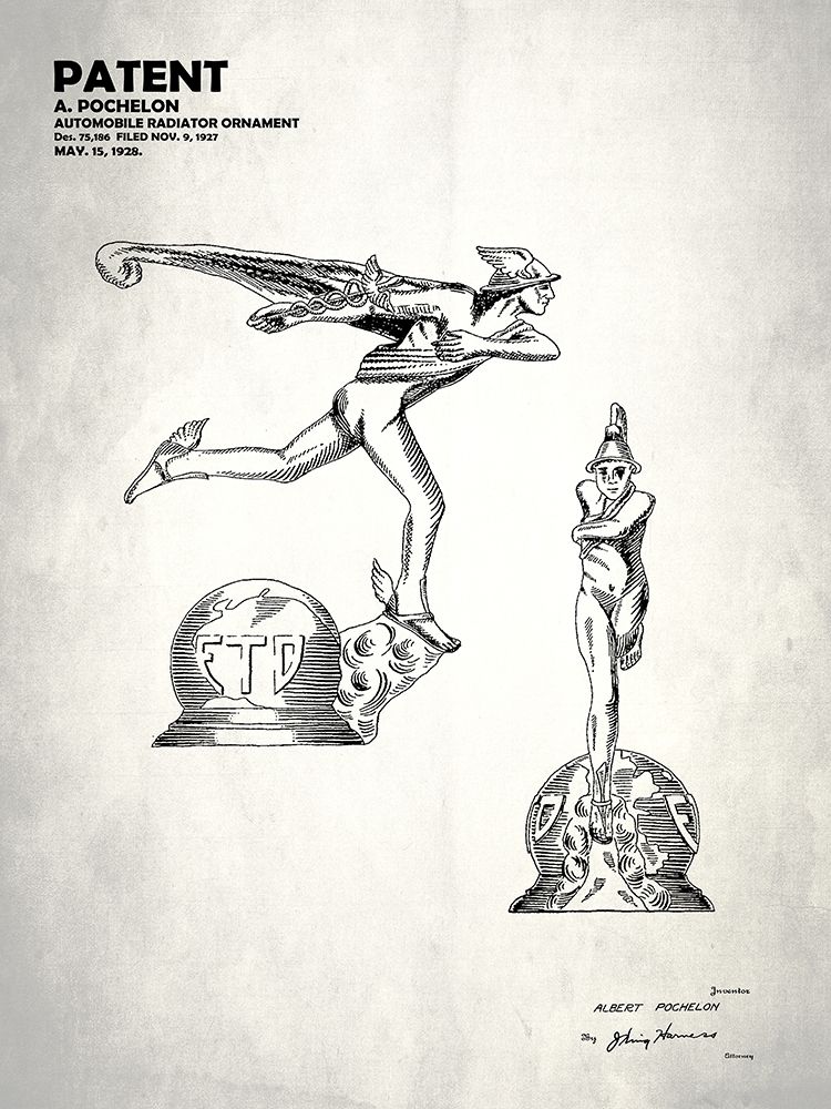 Radiator Ornament 1928 art print by Mark Rogan for $57.95 CAD