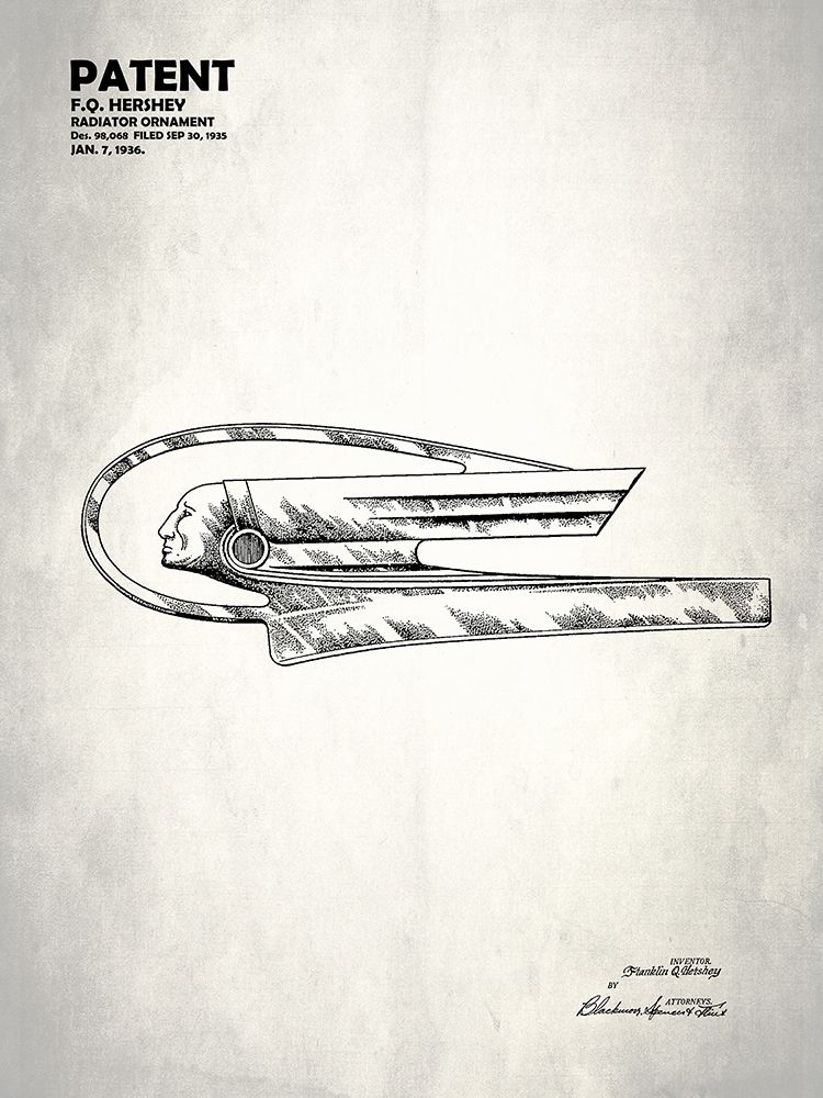Radiator Ornament 1935 art print by Mark Rogan for $57.95 CAD