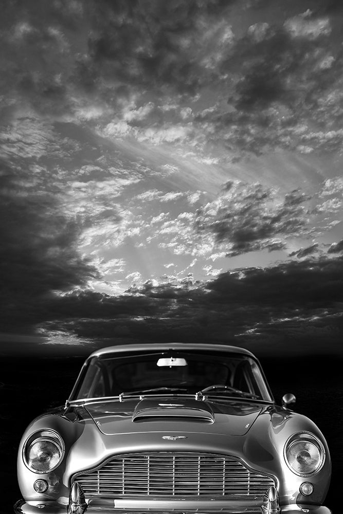 Aston Martin DB5 Front art print by Mark Rogan for $57.95 CAD
