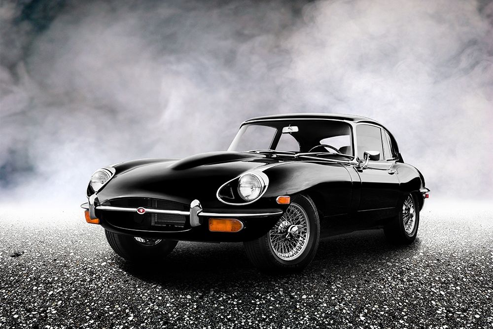 Jaguar E-Type 1968 art print by Mark Rogan for $57.95 CAD