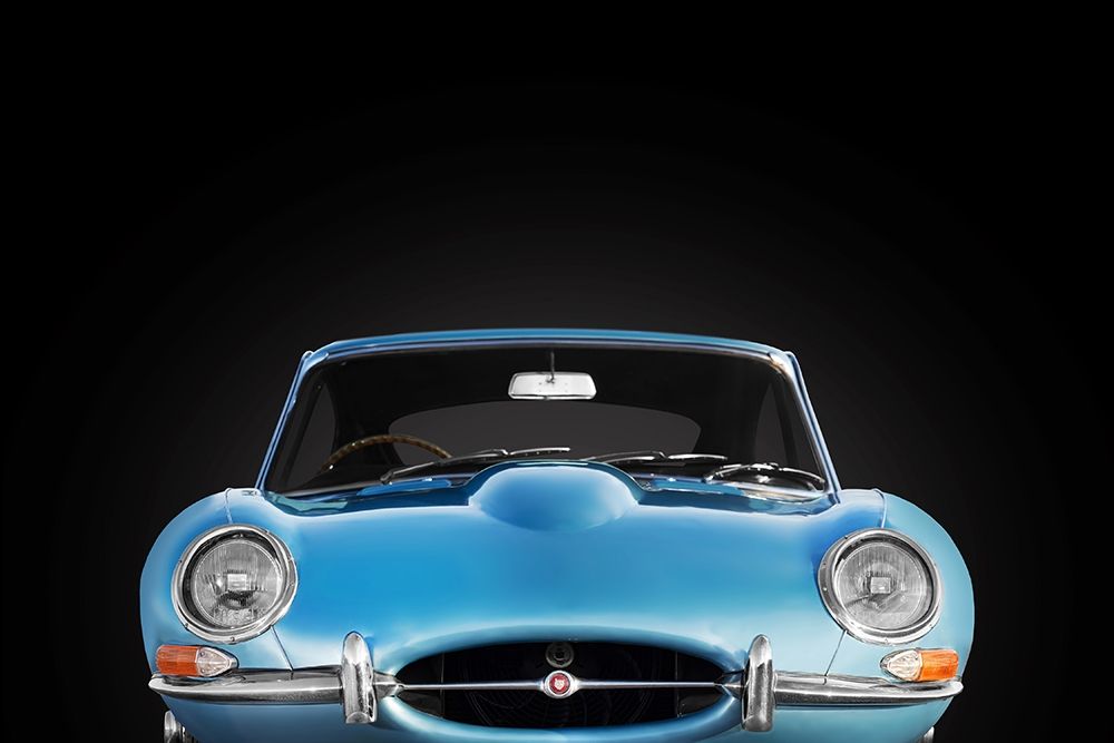 Jaguar E-Type Front art print by Mark Rogan for $57.95 CAD