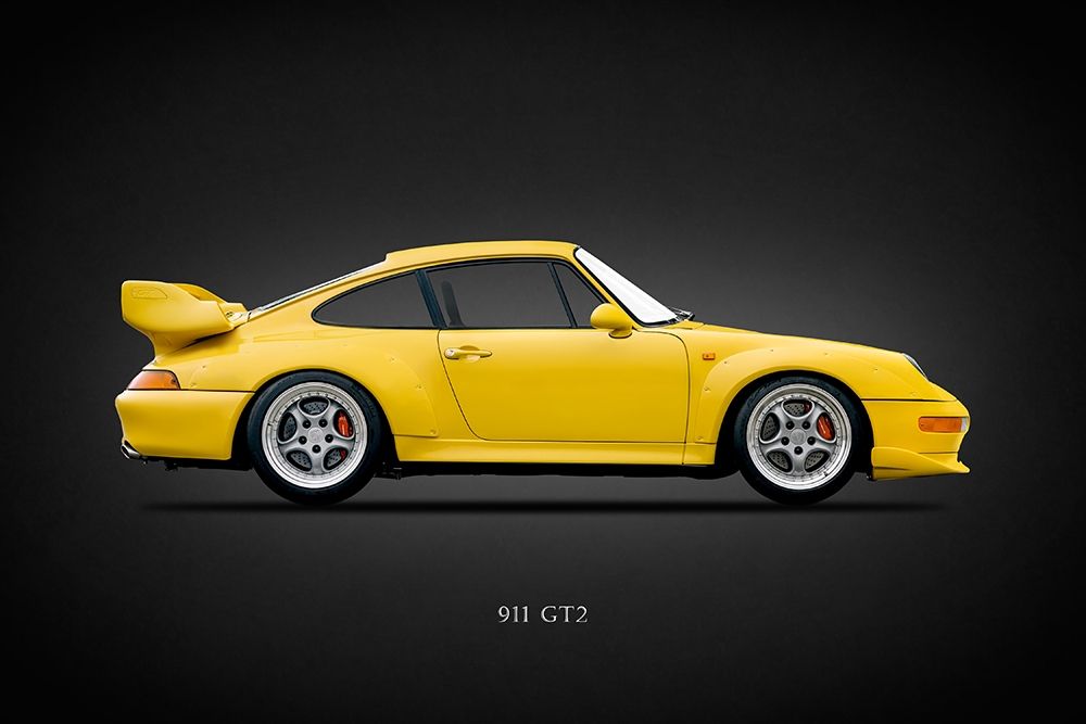 Porsche 911 GT2 1996 art print by Mark Rogan for $57.95 CAD