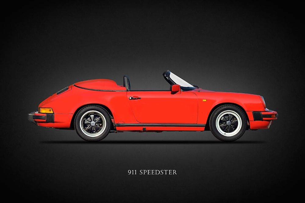 Porsche 911 Speedster 1989 art print by Mark Rogan for $57.95 CAD