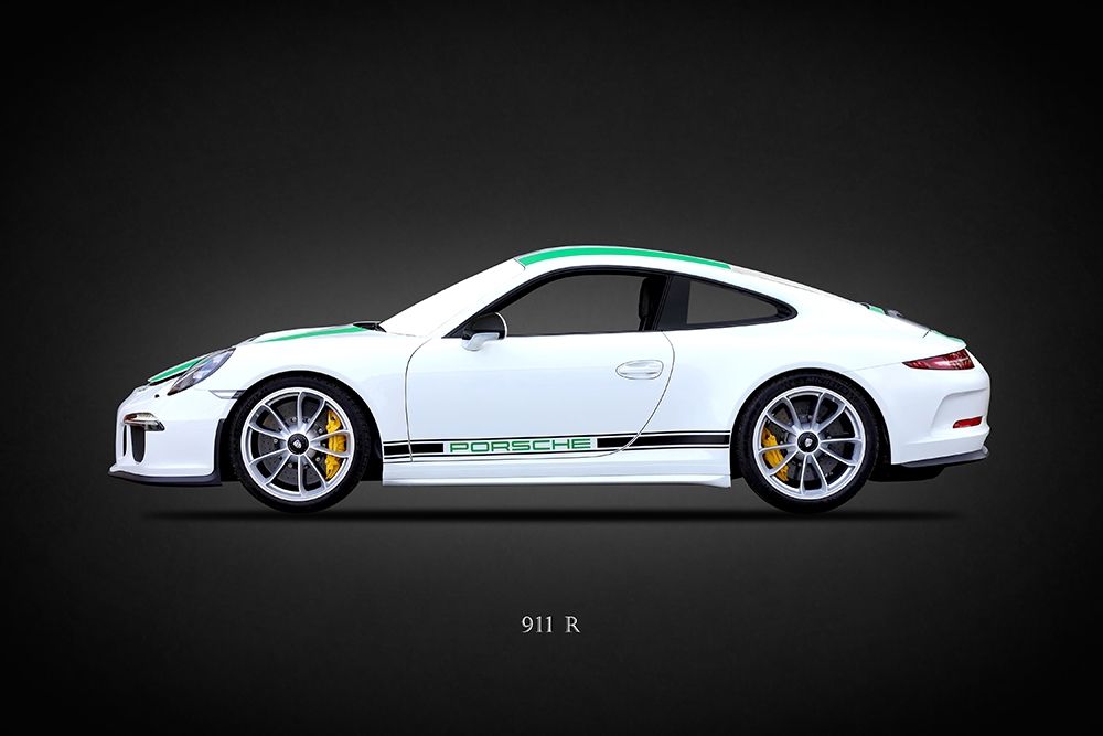 Porsche 911R Type991 2016 art print by Mark Rogan for $57.95 CAD