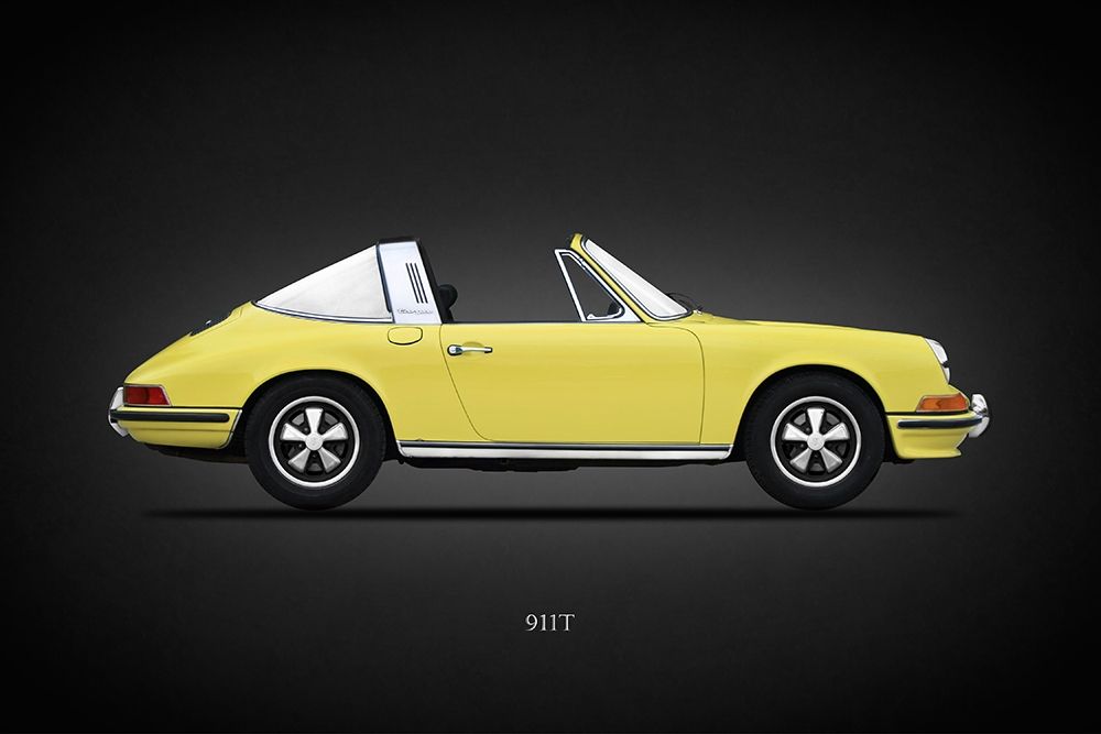 Porsche 911T Targa 1972 art print by Mark Rogan for $57.95 CAD