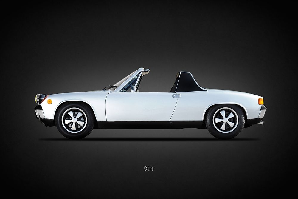 Porsche 914 1970 art print by Mark Rogan for $57.95 CAD