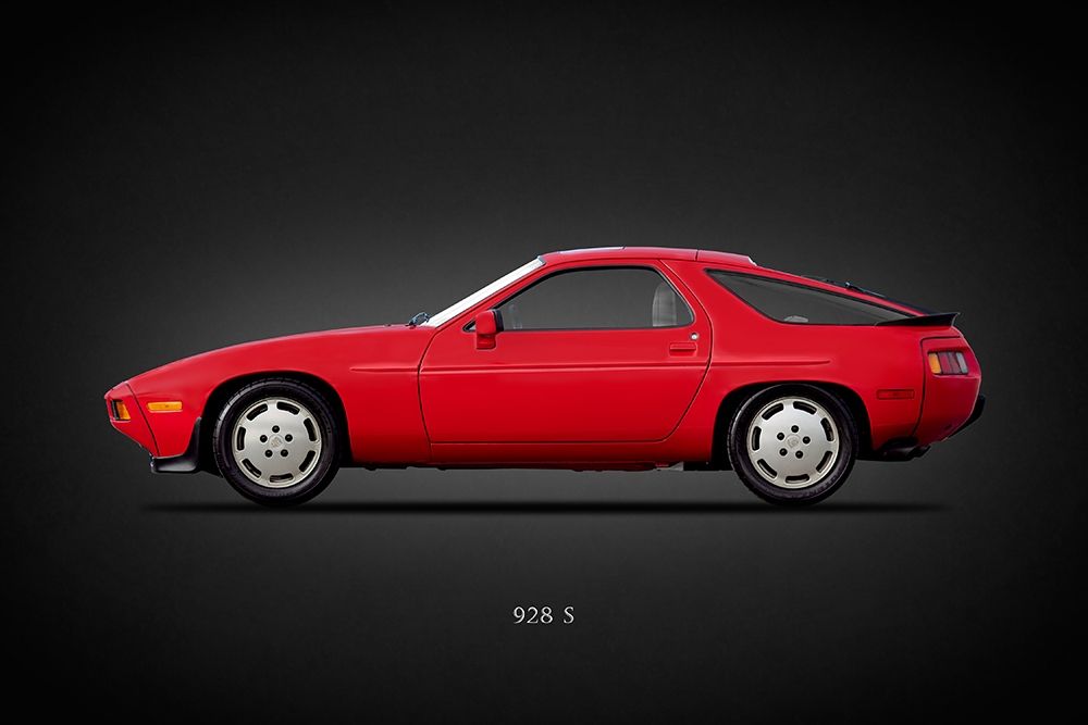 Porsche 928S 1986 art print by Mark Rogan for $57.95 CAD