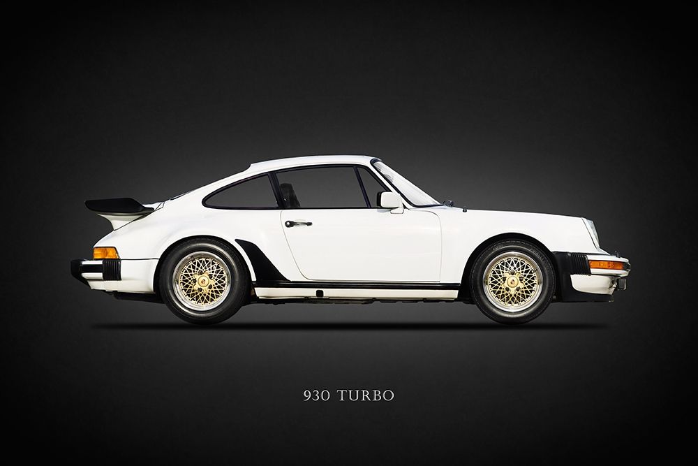 Porsche 930 Turbo 1978 art print by Mark Rogan for $57.95 CAD
