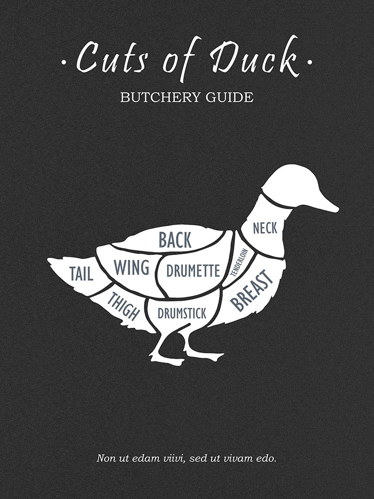 Butchery Duck art print by Mark Rogan for $57.95 CAD