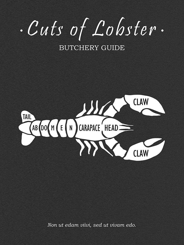 Butchery Lobster art print by Mark Rogan for $57.95 CAD