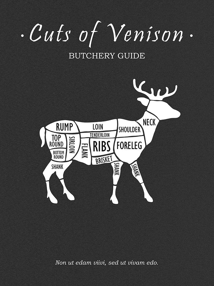 Butchery Venison art print by Mark Rogan for $57.95 CAD