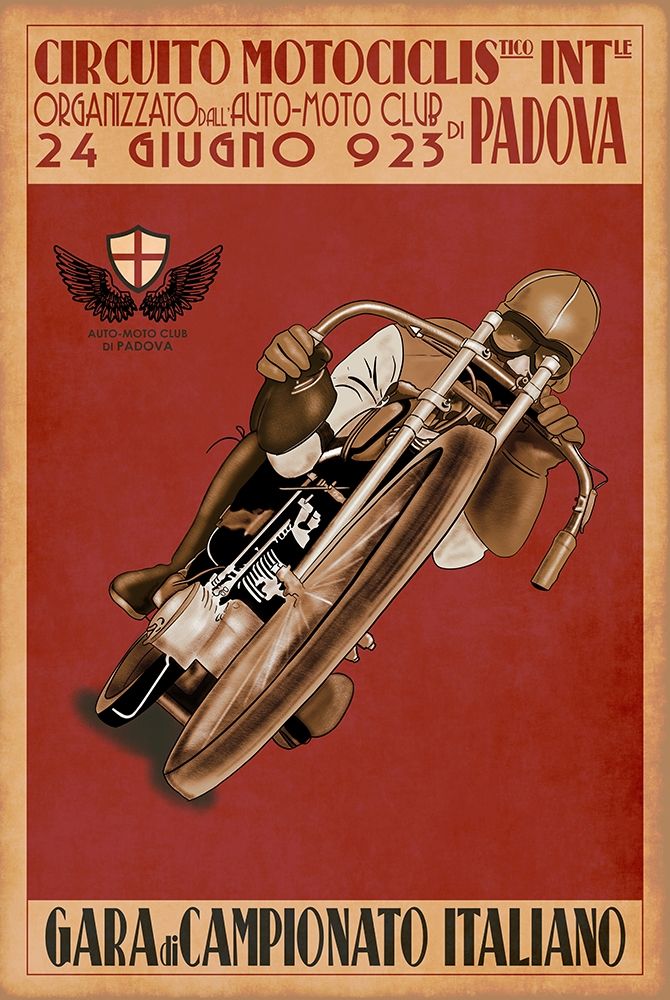Circuito Motociclis art print by Mark Rogan for $57.95 CAD